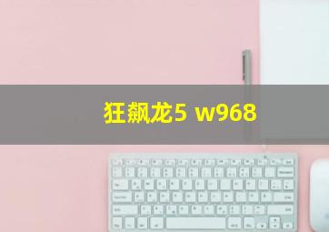 狂飙龙5 w968